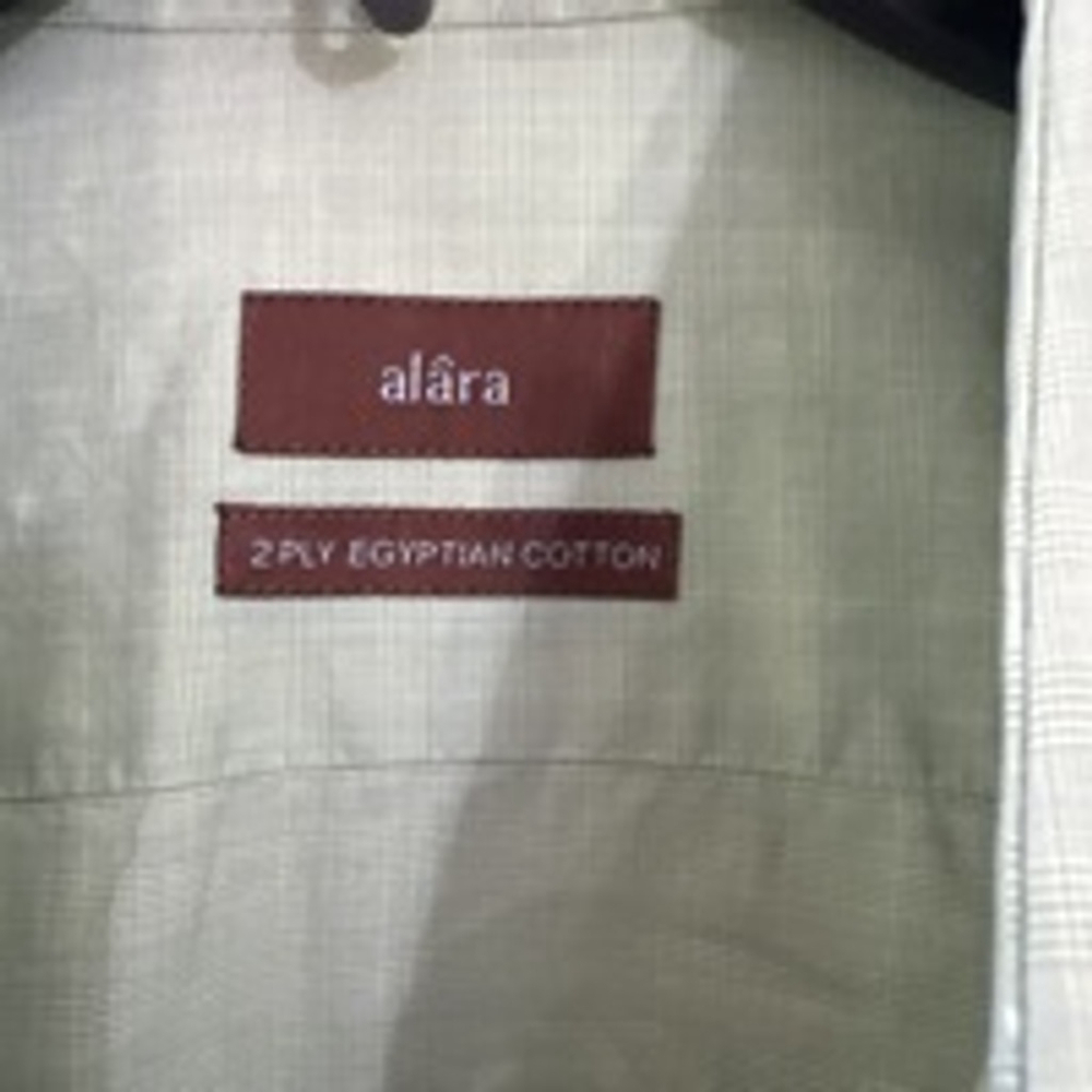 Men's Alara Button Down Shirt, Size Unspecified, Light Green (406T) - Picture 3 of 5